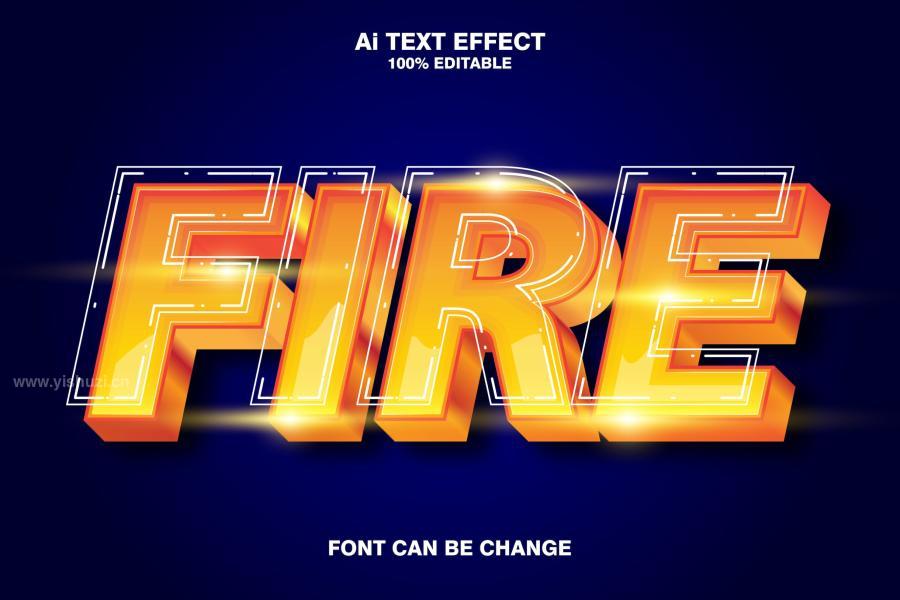 ysz-200481 Fire-3d-Text-Effectz2.jpg