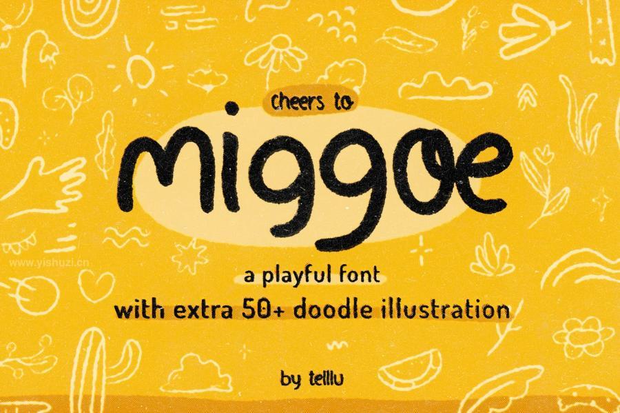 ysz-200073 Miggoe---Playful-Font-with-Extra-Doodlesz2.jpg