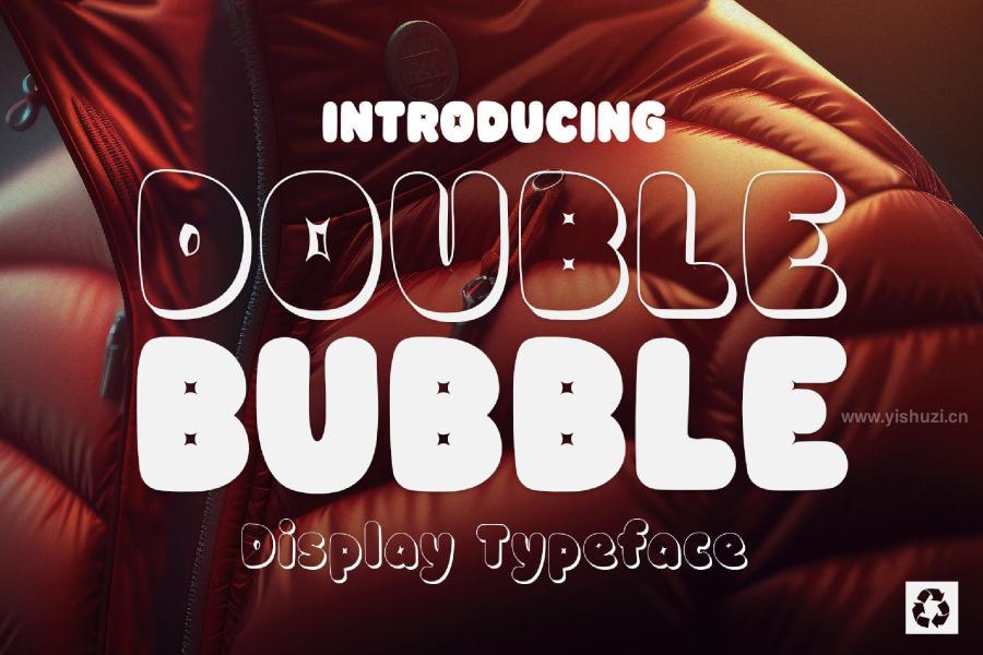 ysz-202707 Double-Bubble-3D-Typefacez2.jpg