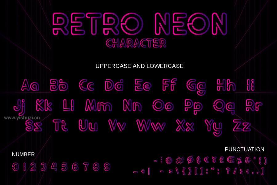 ysz-201630 Retro-Neon-–-Opentype-SVG-Color-Fontz4.jpg