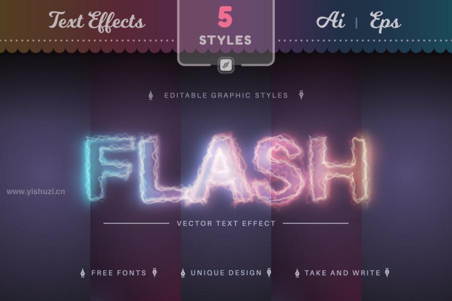 ysz-201903 Set-5-Unicorn-Editable-Text-Effects,-Font-Stylesz5.jpg