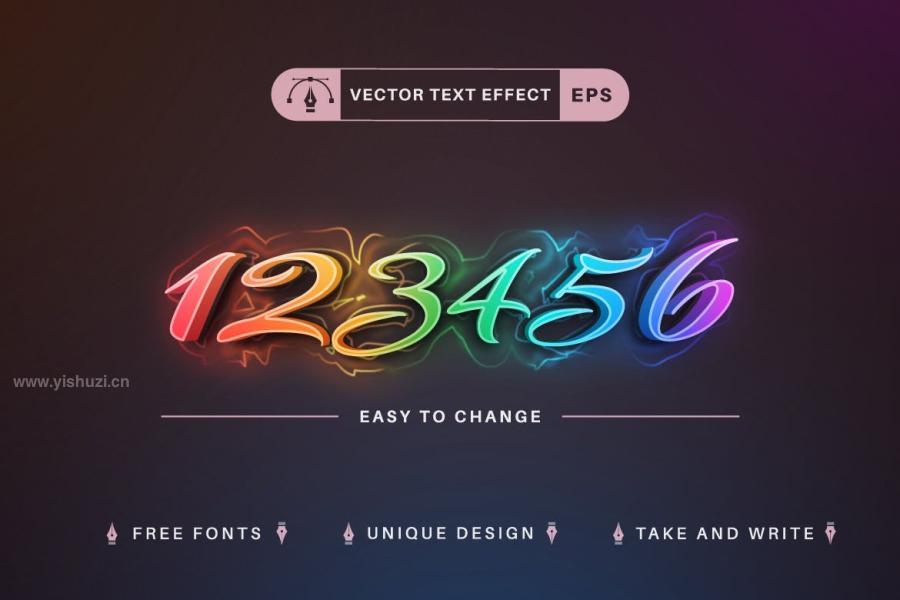 ysz-201992 Unicorn-Glow---Editable-Text-Effect,-Font-Stylez5.jpg