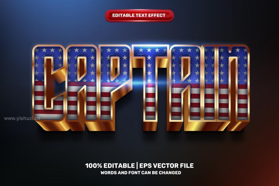 ysz-201995 Captain-Hero-Text-Effect---EPS-Filez2.jpg