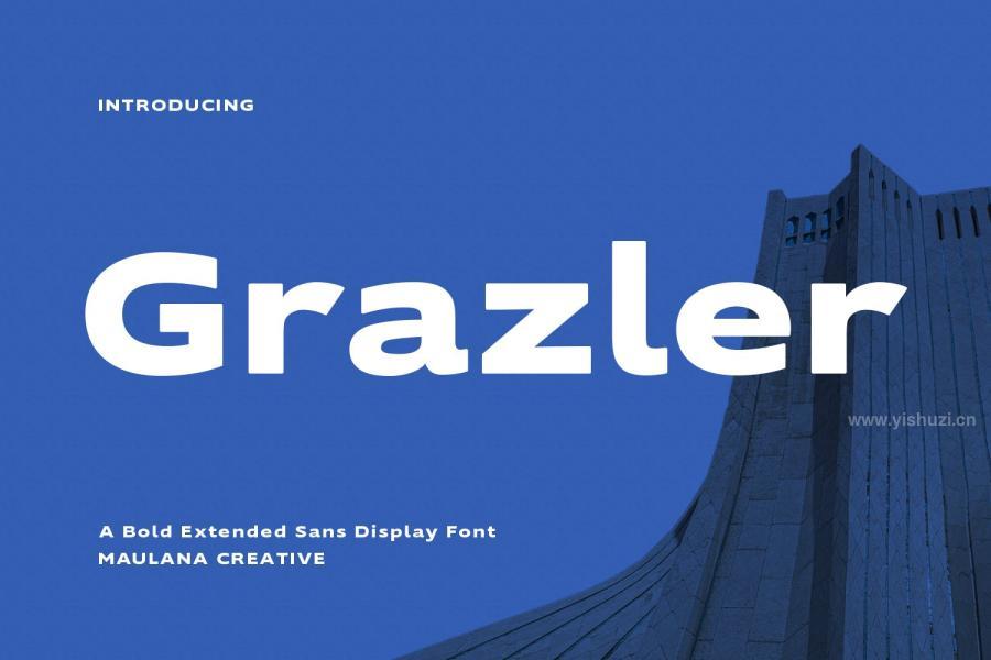 ysz-202088 Grazler-Bold-Extended-Sans-Display-Fontz2.jpg