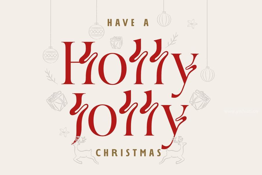 ysz-201942 Merry-Christmas-Fontsz3.jpg