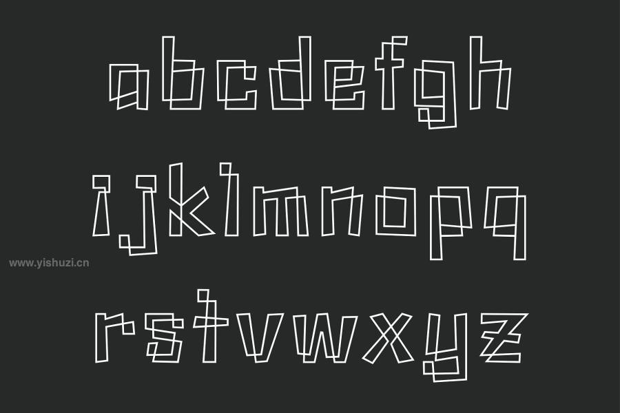 ysz-201948 Tangle---Line-Art-Typefacez7.jpg