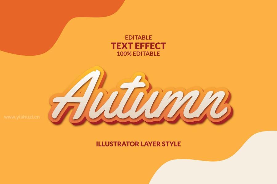 ysz-100113 Autumn-Illustrator-Editable-Text-Effectz2.jpg