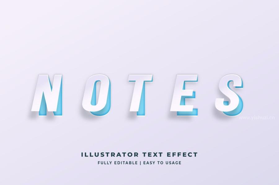 ysz-200092 Notes-White-Paper-Text-Style-Effectz2.jpg