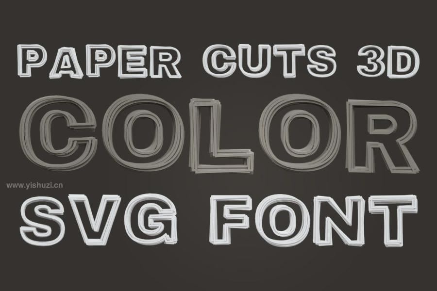 ysz-200647 Paper-Cuts-Color-Fontz3.jpg