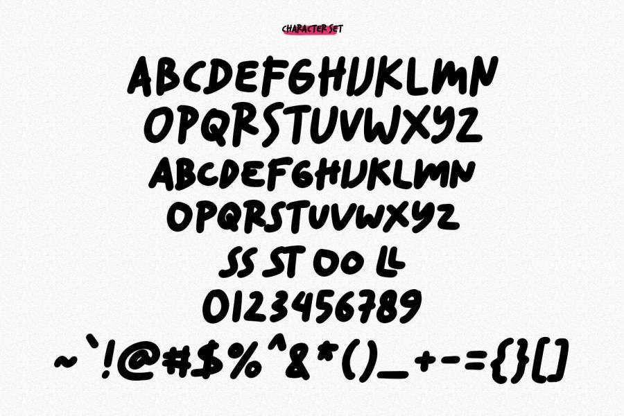 ysz-200687 Bumbees-Handwritten-Fontz9.jpg
