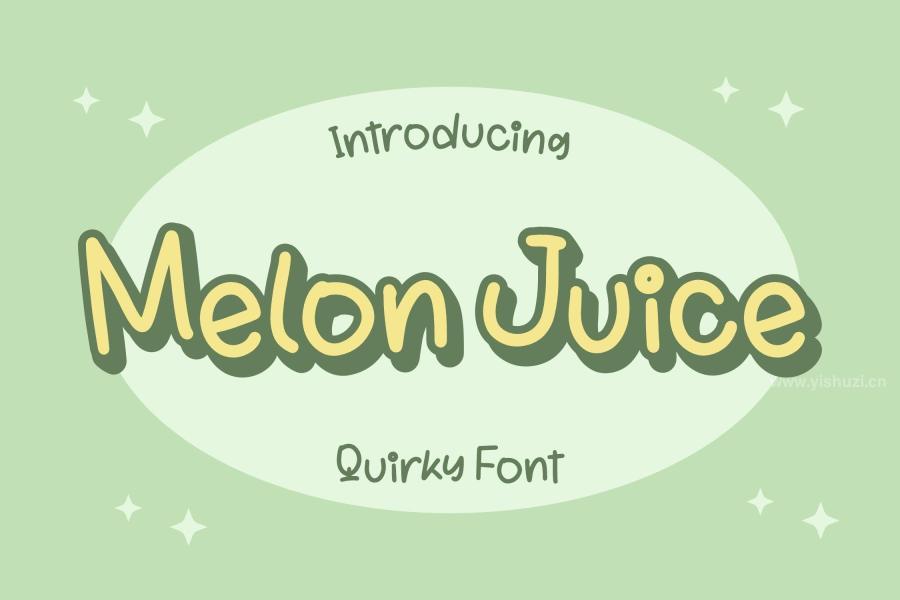 ysz-200721 Melon-Juice-Quiirky-Fontz7.jpg