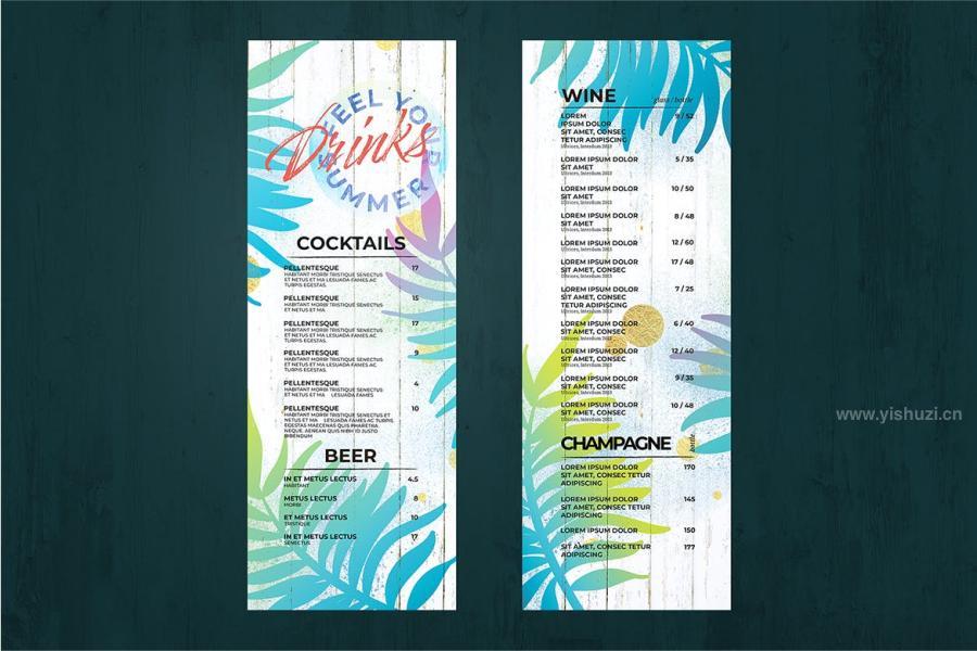 ysz-201452 Tropical-Summer-Menu-Flyer-Templatez3.jpg