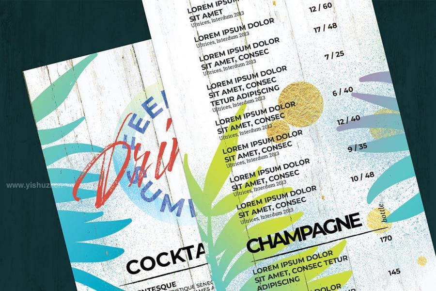 ysz-201452 Tropical-Summer-Menu-Flyer-Templatez6.jpg