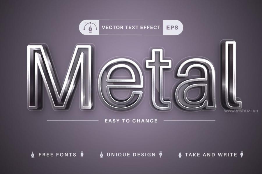 ysz-200777 Realistic-Steel---Editable-Text-Effect,-Font-Stylez4.jpg