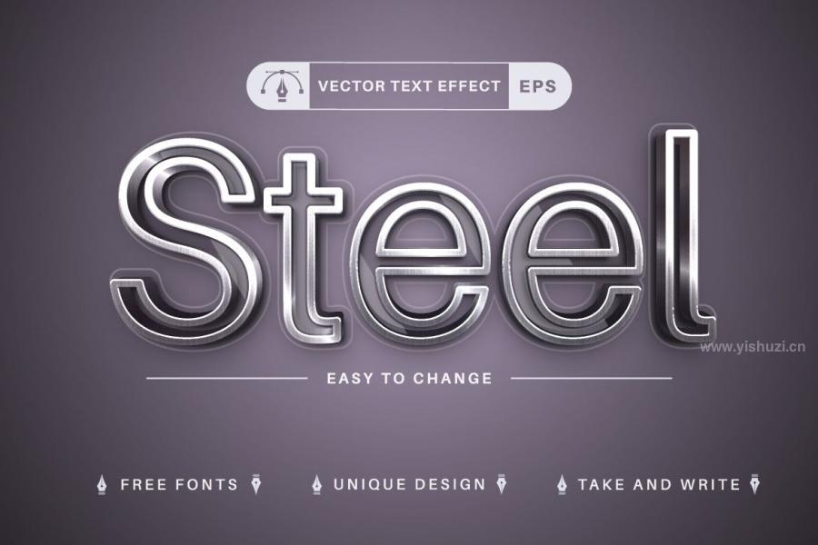 ysz-200777 Realistic-Steel---Editable-Text-Effect,-Font-Stylez6.jpg