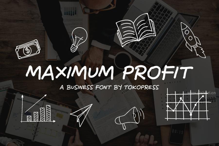 ysz-200883 Maximum-Profit---Business-fontz2.jpg