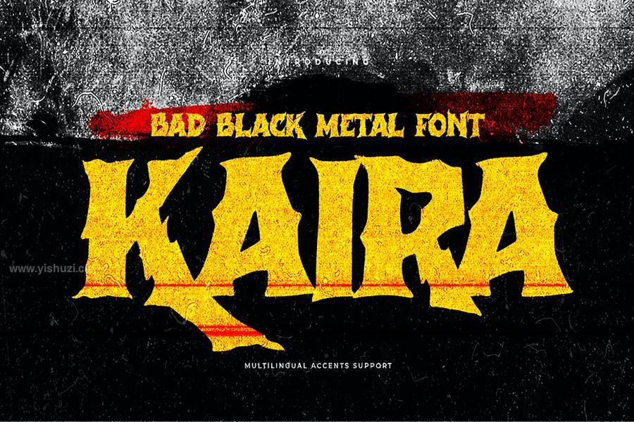 ysz-200929 KAIRA---Bad-Black-Metal-Fontz2.jpg