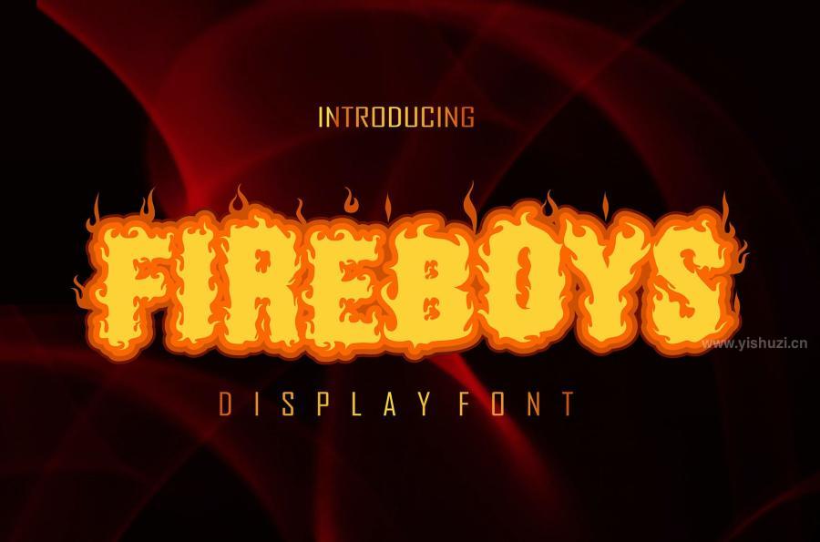 ysz-200942 Fireboys---Hot-and-Fire-Fontz4.jpg
