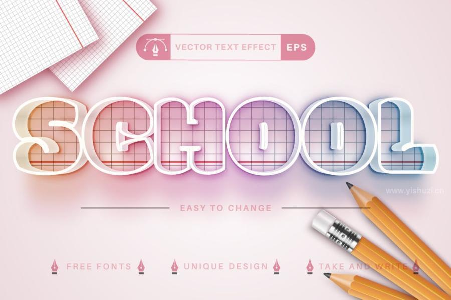 ysz-201511 Set-10-School-Editable-Text-Effects,-Font-Stylesz10.jpg