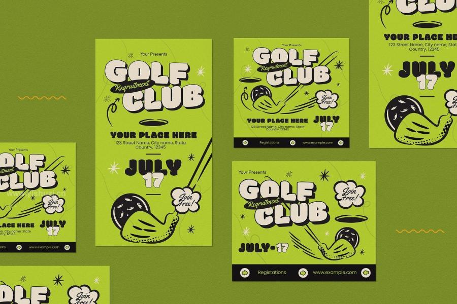 ysz-201525 Green-Hand-Drawn-Golf-Club-Recruitment-Flyer-Setz5.jpg