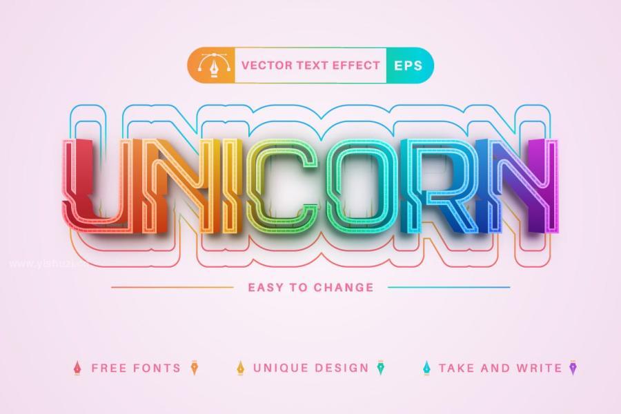ysz-201589 Set-10-Rainbow-Editable-Text-Effects,-Font-Stylesz3.jpg