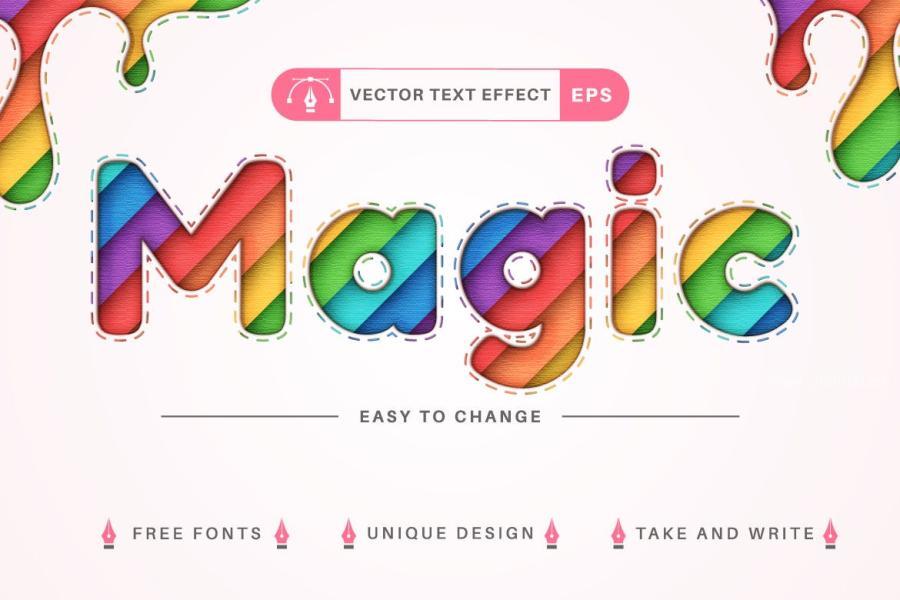 ysz-201589 Set-10-Rainbow-Editable-Text-Effects,-Font-Stylesz5.jpg