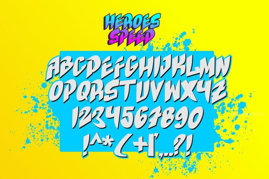ysz-300056 Heroes-Speed---Graffiti-Fontz6.jpg