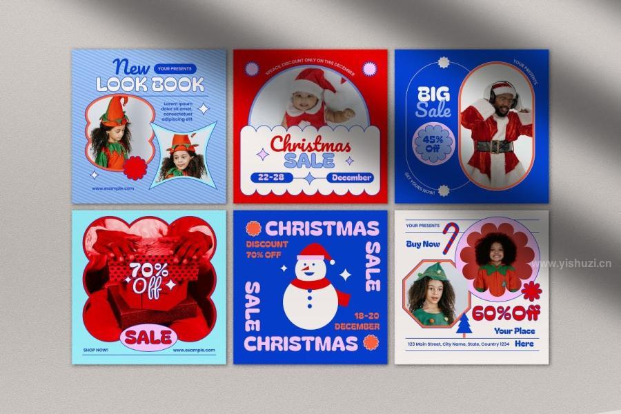 ysz-203948 Blue-Cartoon-Retro-Christmas-Sale-Instagram-Packz4.jpg