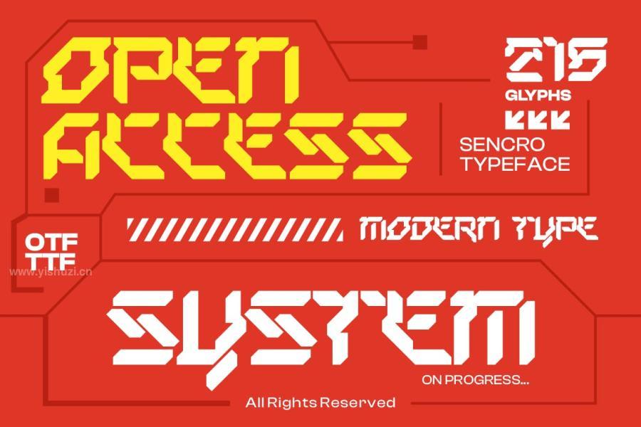 ysz-300102 Sencro-Typefacez5.jpg