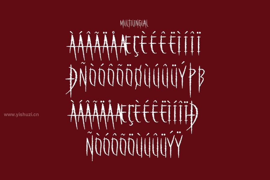 ysz-202901 Damned-Horror-Display-Fontz6.jpg