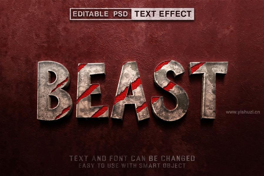 ysz-300128 Beast-Editable-Text-Effectz3.jpg