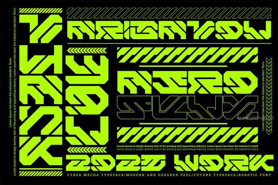 ysz-202995 Aero-Flux-Modern-Cyber-Mecha-Fontz4.jpg