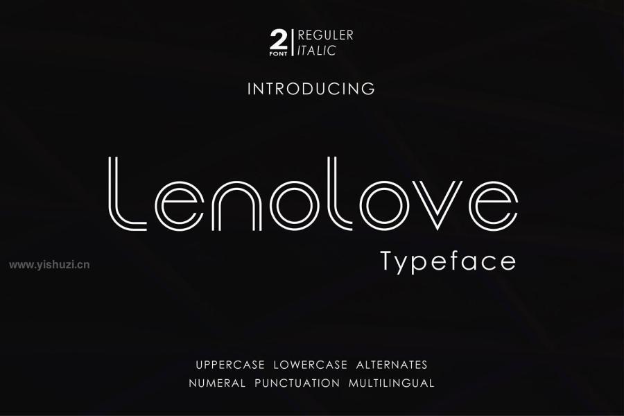 ysz-203271 Lenolove-Double-Line-Fontz6.jpg