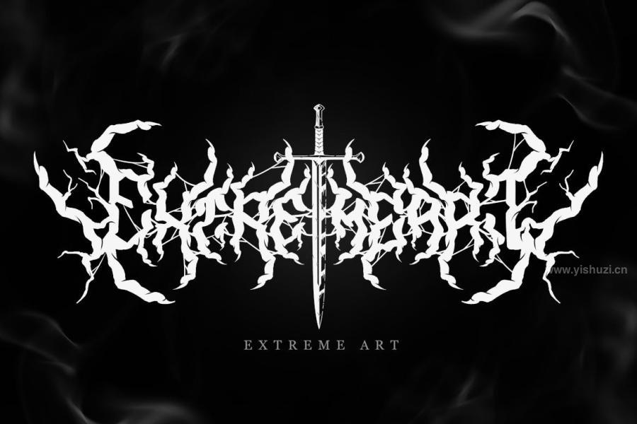 ysz-203274 Gorezack-Black-Metal-Font-Vol-2z5.jpg