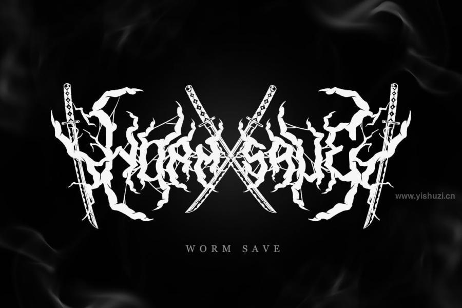 ysz-203274 Gorezack-Black-Metal-Font-Vol-2z9.jpg