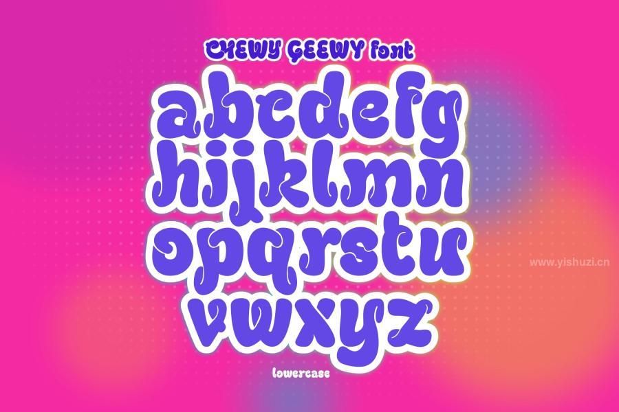ysz-203745 Chewy-Geewy---A-Groovy-Bubbly-Typefacez13.jpg