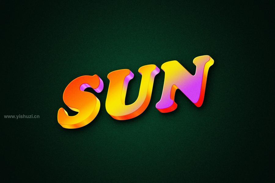 ysz-203871 Smooth-Gradient-3D-Text-Effectz3.jpg