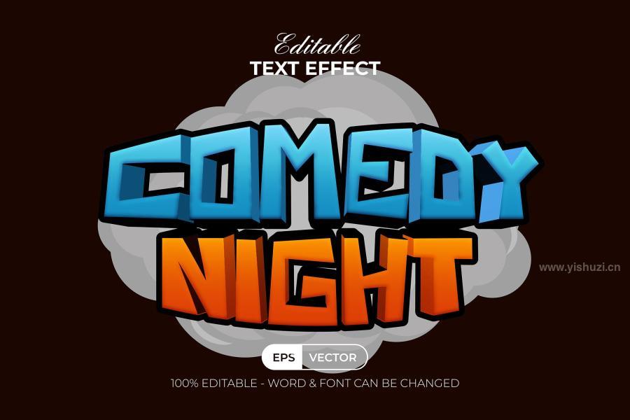 ysz-203841 Comedy-Night-Text-Effect-Comic-Stylez2.jpg
