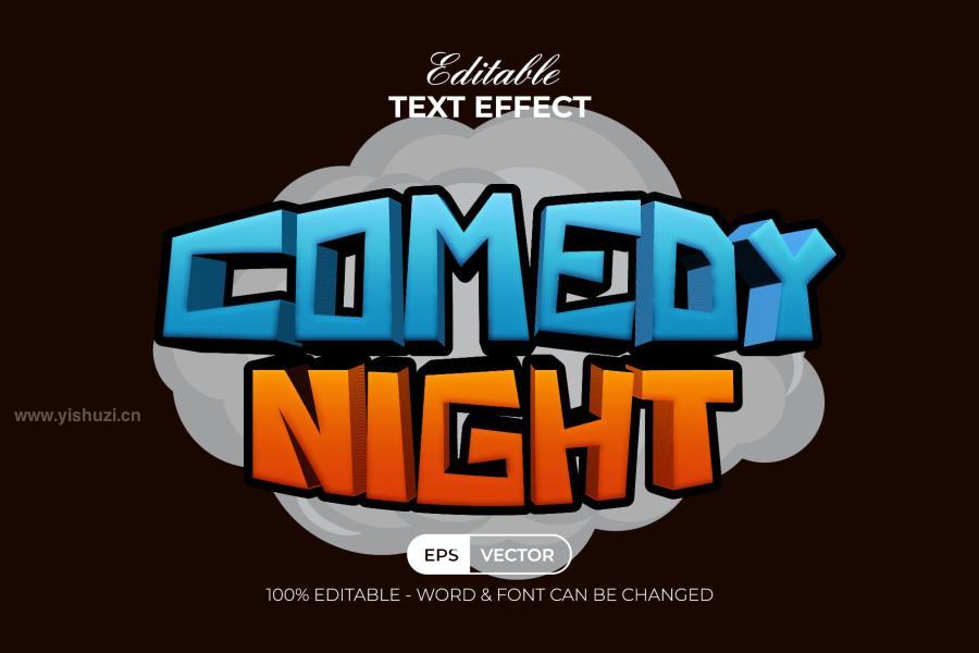 ysz-203841 Comedy-Night-Text-Effect-Comic-Stylez3.jpg