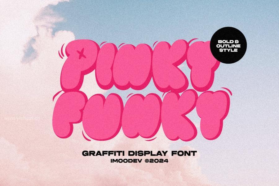 ysz-204428 Pinky-Funky---Graffiti-Display-Fontz2.jpg