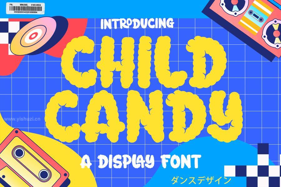 ysz-204441 Child-Candy-Citypop-Display-Fontz2.jpg