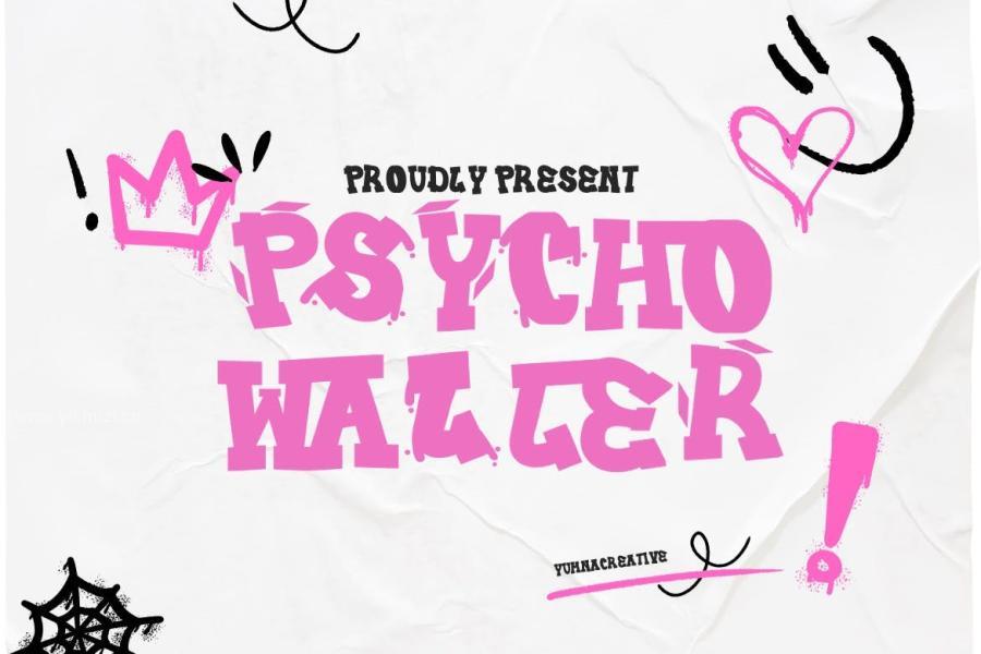 ysz-204470 Psycho-Waller---Graffiti-Fontz2.jpg