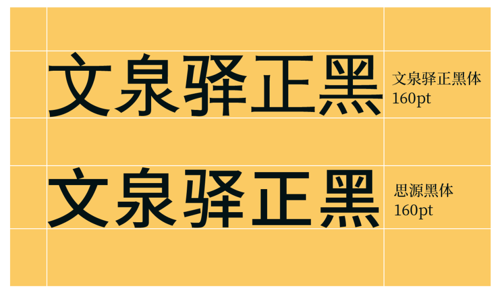 文泉驿正黑｜有特色易于阅读的免费可商用中文字体