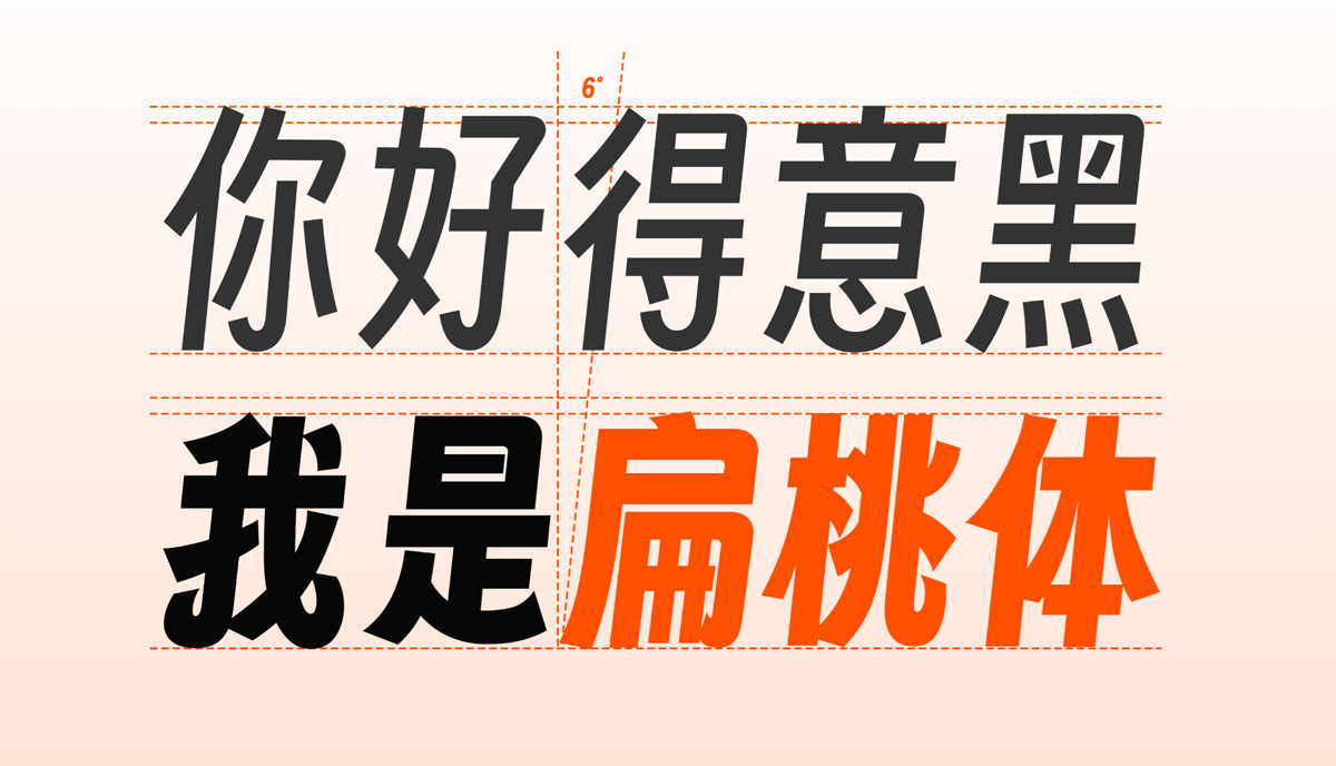字魂扁桃体！一款厚重偏窄的开源免费可商用中文字体